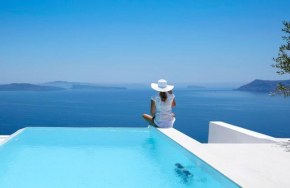 Elegant Santorini House Villa Serenity Caldera ViewOutdoor Hot Tub Private Pool Oia